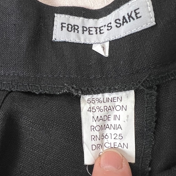 Vintage Linen Dress Pants by For Pete’s Sake - Picture 6 of 7